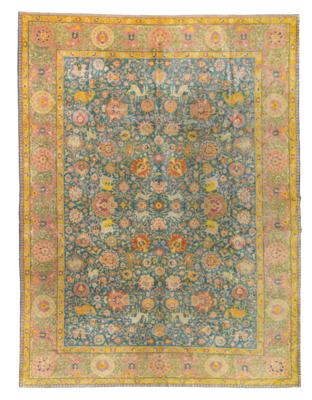 Tabriz Petag, Iran, c. 420 x 317 cm, - Orientální koberce, textilie a tapiserie
