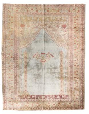 Tabriz Silk, Iran, c. 159 x 125 cm, - Orientální koberce, textilie a tapiserie