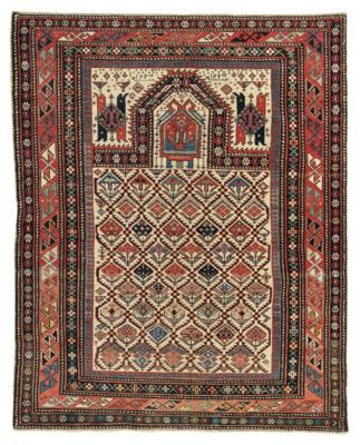 Dagestan, Ostkaukasus, ca. 130 x 104 cm, - Orientální koberce, textilie a tapiserie