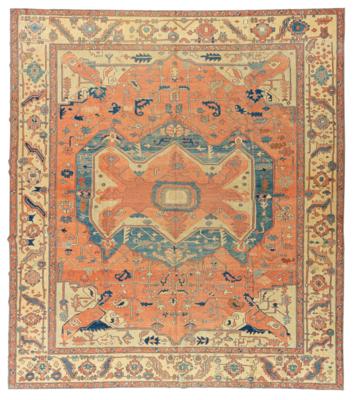 Heriz, Türkei, ca. 410 x 360 cm, - Oriental Carpets, Textiles and Tapestries