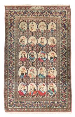 Isfahan, Iran, ca. 233 x 137 cm, - Oriental Carpets, Textiles and Tapestries
