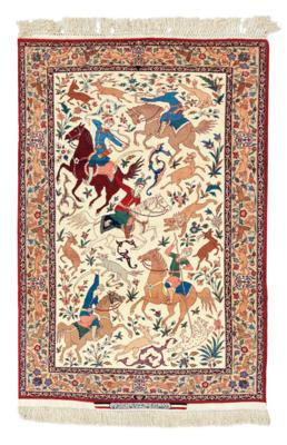 Isfahan Seyrafian, Iran, ca. 163 x 110 cm, - Oriental Carpets, Textiles and Tapestries