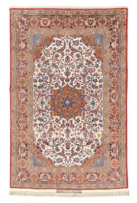 Isfahan Seyrafian, Iran, ca. 255 x 145 cm, - Orientteppiche, Textilien & Tapisserien