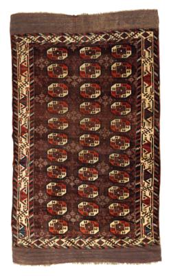Jomud, Westturkestan, ca. 272 (230 ohne Kelim) x 165 cm, - Tappeti orientali, tessuti, arazzi