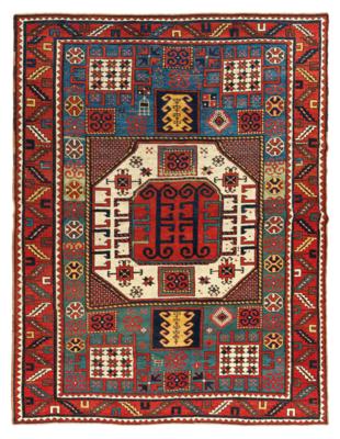 Karatschoph, Südwestkaukasus, ca. 232 x 180 cm, - Tappeti orientali, tessuti, arazzi