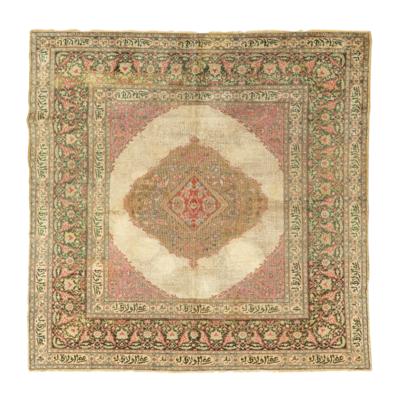 Kayseri Seide, Türkei, ca. 145 x 145 cm, - Oriental Carpets, Textiles and Tapestries