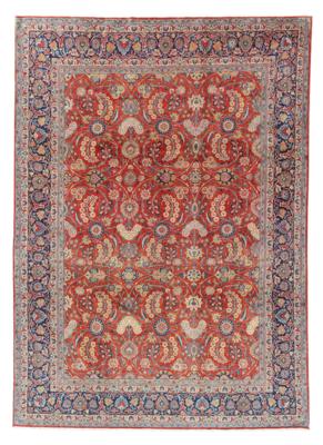 Keschan, Iran, ca. 367 x 267 cm, - Oriental Carpets, Textiles and Tapestries