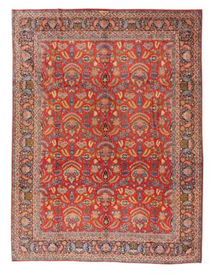 Keschan, Iran, ca. 425 x 320 cm, - Oriental Carpets, Textiles and Tapestries