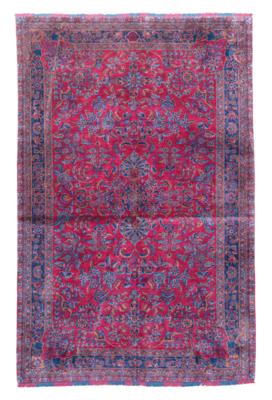 Keschan Seide, Iran, ca. 210 x 135 cm, - Orientální koberce, textilie a tapiserie
