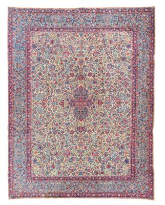 Kirman, Iran, ca. 340 x 260 cm, - Orientální koberce, textilie a tapiserie