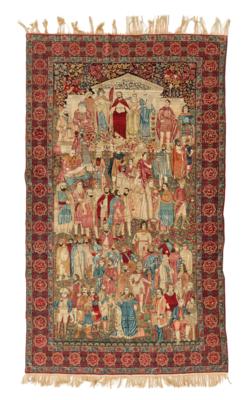 Kirman Meshehir, Iran, ca. 270 x 160 cm, - Tappeti orientali, tessuti, arazzi