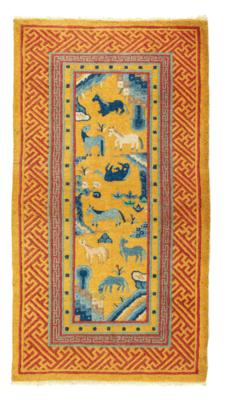 Peking, Nordostchina, ca. 150 x 80 cm, - Orientální koberce, textilie a tapiserie