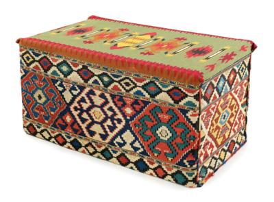 Shah Savan Mafrasch, Azerbaischan, ca. 104 x 60 x 55 cm, - Tappeti orientali, tessuti, arazzi