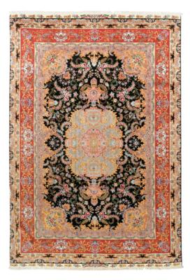 Täbris fein, Iran, ca. 295 x 202 cm, - Orientteppiche, Textilien & Tapisserien