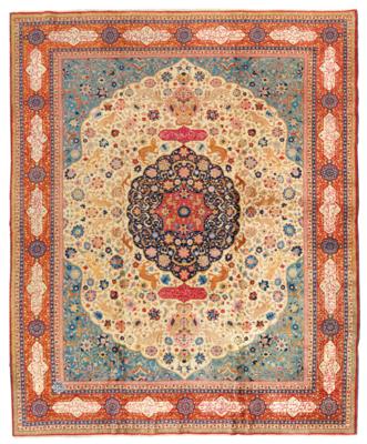 Täbris, Iran, ca. 402 x 330 cm, - Orientální koberce, textilie a tapiserie