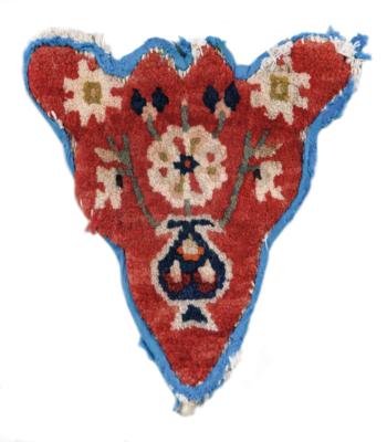 Tierkopfschmuck, Tibet, ca. 23 x 20 cm, - Orientteppiche, Textilien & Tapisserien