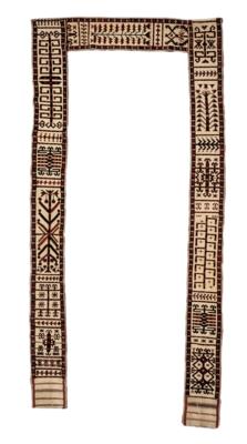 Turkmenisches Zeltband, Westturkestan, ca. 730 x 25 cm, - Orientální koberce, textilie a tapiserie