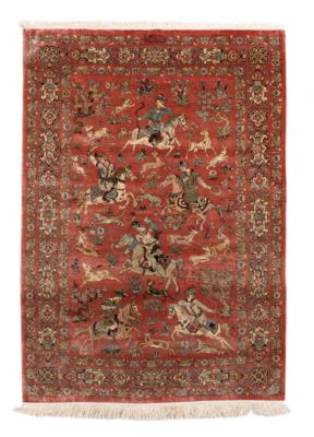 Ghom Silk Finest Quality, Iran, c. 145 x 102 cm, - Orientální koberce, textilie a tapiserie