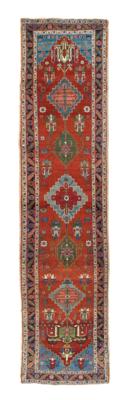 Heriz, Iran, c. 396 x 98 cm, - Orientální koberce, textilie a tapiserie