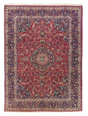 Keshan, Iran, c. 360 x 265 cm, - Orientální koberce, textilie a tapiserie