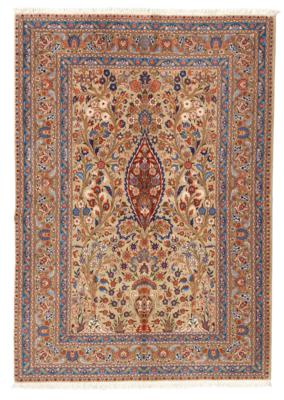 Moud, Iran, c. 224 x 152 cm, - Orientální koberce, textilie a tapiserie
