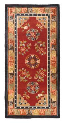 Shigatse Khaden, Tibet, c. 196 x 93 cm, - Orientální koberce, textilie a tapiserie