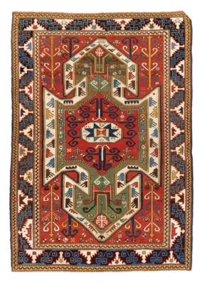 Sevan Kazak, Southwest Caucasus, c. 235 x 163 cm, - Oriental Carpets, Textiles and Tapestries
