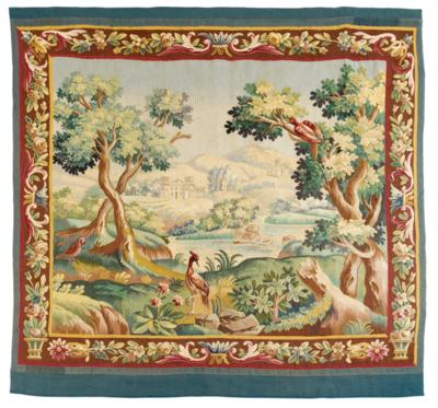 Tapisserie, Frankreich, ca. 210 x 197 cm, - Orientteppiche, Textilien & Tapisserien