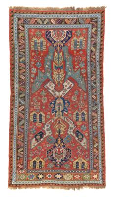 Dragon Soumak, East Caucasus, c. 276 x 146 cm, - Orientální koberce, textilie a tapiserie