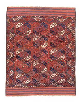 Ersari, South Turkestan, c. 284 (202 without kilim) x 200 cm, - Tappeti orientali, tessuti, arazzi