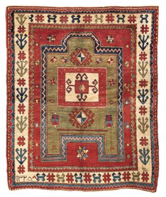 Fachralo, Southwest Caucasus, c. 150 x 122 cm, - Oriental Carpets, Textiles and Tapestries