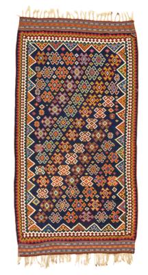 Qashqai Kilim, Iran, c. 300 x 130 cm, - Oriental Carpets, Textiles and Tapestries