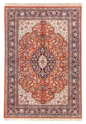 Ghom Silk Fine, Iran, c. 197 x 134 cm, - Tappeti orientali, tessuti, arazzi