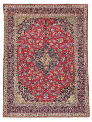 Keshan, Iran, c. 425 x 320 cm, - Oriental Carpets, Textiles and Tapestries