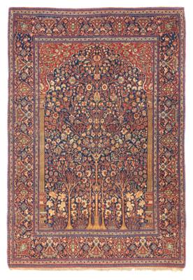 Keschan Mochtaschem, Iran, ca. 195 x 135 cm, - Orientteppiche, Textilien & Tapisserien
