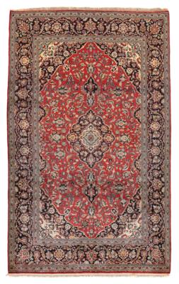 Keshan Silk, Iran, c. 225 x 140 cm, - Tappeti orientali, tessuti, arazzi