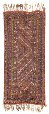 Kordi, Iran, c. 326 x 150 cm, - Tappeti orientali, tessuti, arazzi