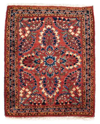 Saruk, Pair, Iran, c. 75 x 60 cm each, - Oriental Carpets, Textiles and Tapestries