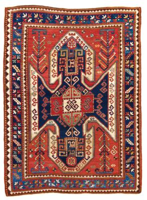 Sevan Kazak, Southwest Caucasus, c. 227 x 170 cm, - Oriental Carpets, Textiles and Tapestries