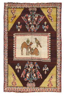 Gabbeh, Iran, ca. 215 x 140 cm, - Oriental Carpets, Textiles and Tapestries