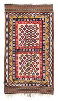 Gaschgai Kelim, Iran, ca. 289 x 166 cm, - Orientteppiche, Textilien & Tapisserien