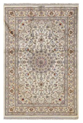 Ghom Seide, Iran, ca. 196 x 130 cm, - Orientteppiche, Textilien & Tapisserien