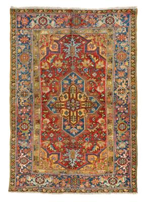 Heriz, Iran, ca. 200 x 137 cm, - Oriental Carpets, Textiles and Tapestries