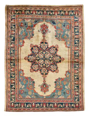 Heriz Seide, Iran, ca. 185 x 140 cm, - Oriental Carpets, Textiles and Tapestries