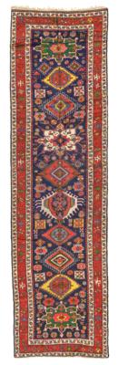 Karadja, Iran, ca. 415 x 117 cm, - Orientální koberce, textilie a tapiserie