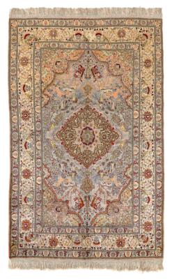 Kayseri Seide 8 x 8, Westanatolien, ca. 195 x 123 cm, - Orientální koberce, textilie a tapiserie