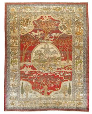 Kayseri Seide, Zentralanatolien, ca. 466 x 365 cm, - Oriental Carpets, Textiles and Tapestries