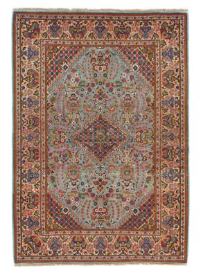 Keschan, Iran, ca. 171 x 119 cm, - Orientteppiche, Textilien & Tapisserien