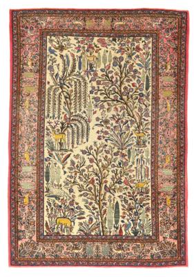 Keschan Manchester, Iran, ca. 195 x 132 cm, - Orientální koberce, textilie a tapiserie