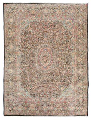 Kirman, Iran, ca. 400 x 304 cm, - Orientální koberce, textilie a tapiserie